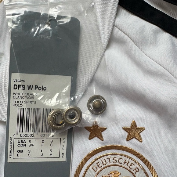 GERMANY 2011/2012 FOOTBALL POLO SHIRT JERSEY ADIDAS SIZE S WOMEN - Picture 5 of 7